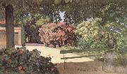 Frederic Bazille The Terrace at Meric oil painting picture wholesale